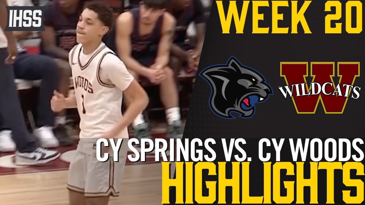 Cy Springs vs Cy Woods: Intense 16-6A Showdown Highlights