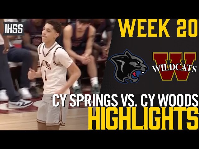 Cy Springs vs Cy Woods: Intense 16-6A Showdown Highlights