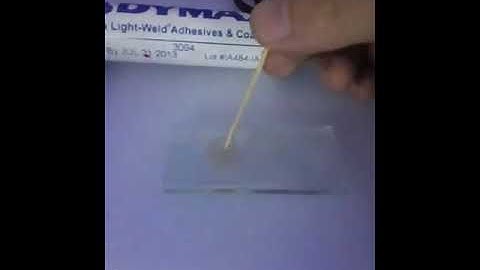 UV LED spot curing system demo - Height-LED UV Curing