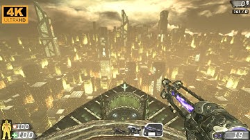 Unreal Tournament 3 | 4K Max Graphics | Deathmatch Offline gameplay | Gateway map