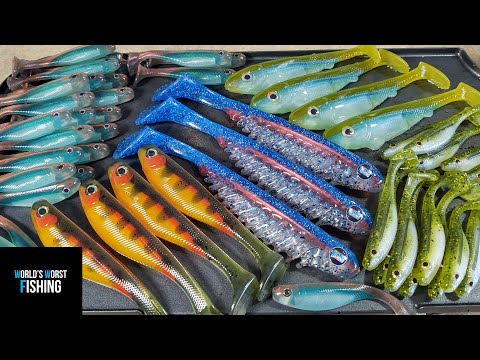 Swimbait-MANIA: Running A Ton Of Soft Plastic Swimbaits 