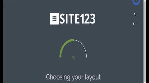 How to create free website with SITE123 ?