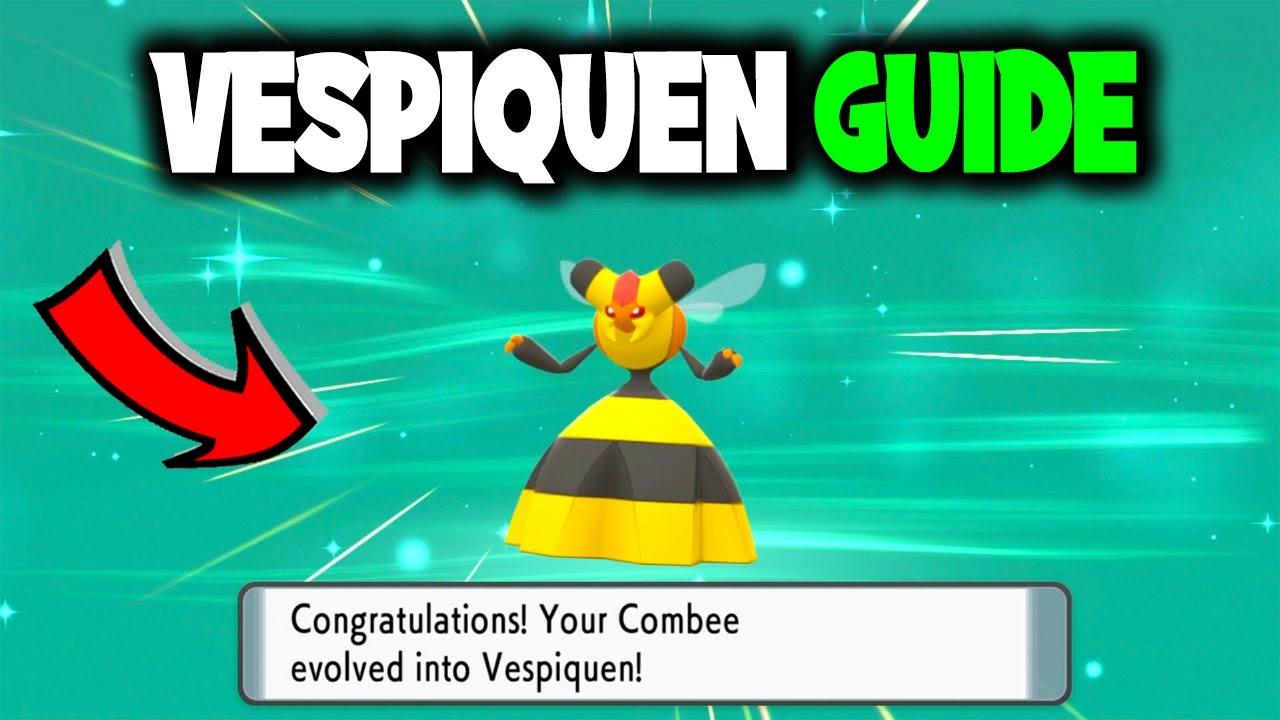 HOW TO EVOLVE COMEBEE INTO VESPIQUEN ON POKEMON BRILLIANT DIAMOND AND SHINING PEARL