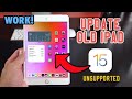 Comment mettre  jour lancien ipad vers ipados 15  installer ios 15 ipad non pris en charge