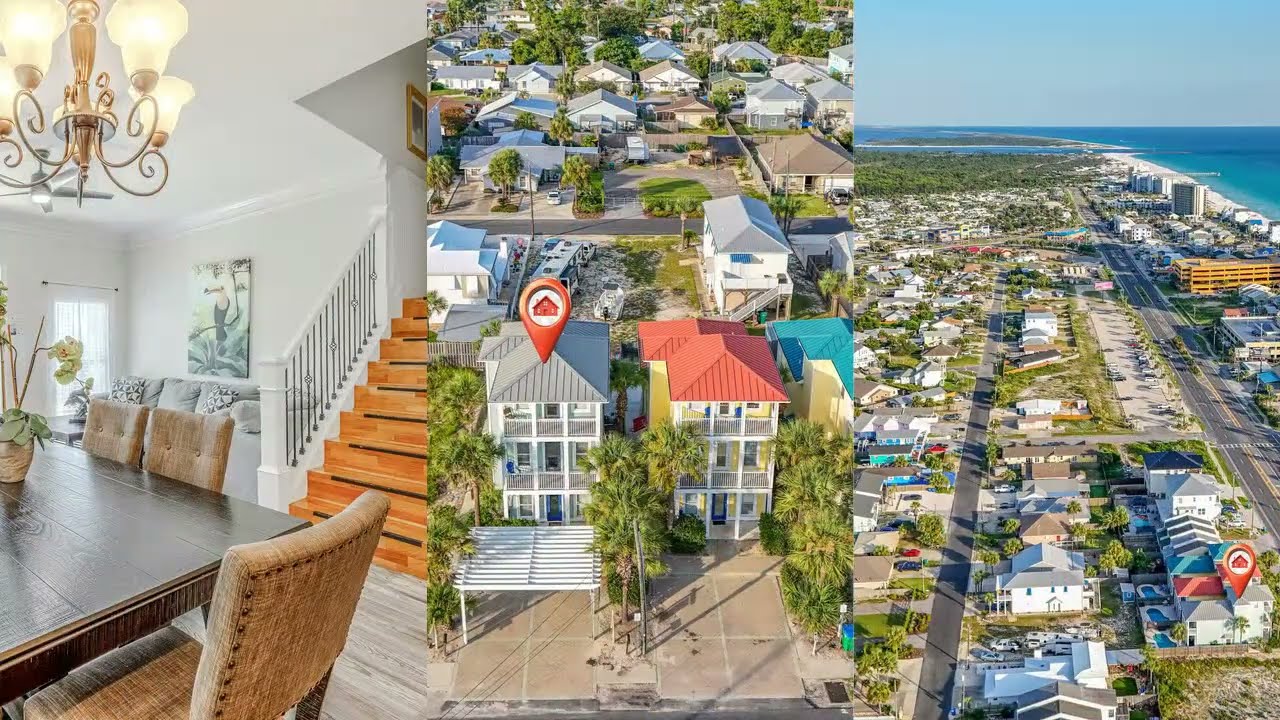 For Sale in PCB, Florida | Luxury 3-Story GULF-VIEW Beach Home