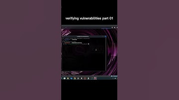 Verifying vulnerabilities part 01 #shorts #linux #hacking