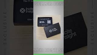 Aluminium Business Cards - Custom Text and Logo, Durable &amp; Stylish Metal Cards