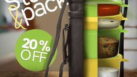 Tupperware product|stack pack|June 2018 special offer|by Nipa Mistry