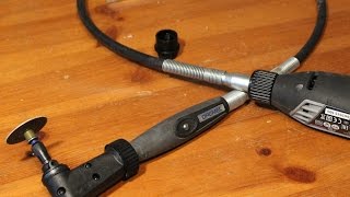 Tip of the day: Dremel right angle to flex shaft