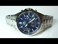 CASIO EDIFICE EFS-S530D-2A. Обзор\Review