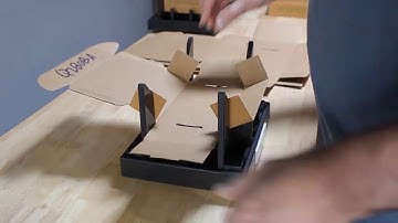 Q2808   Easy Fold Fixture - How to Fold Corrugated Cardboard Mailers Used for Shipping