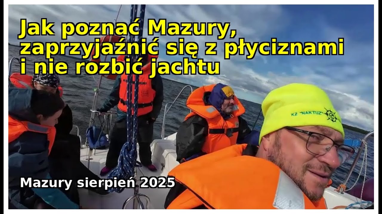 Wielkie Jeziora Mazurskie sierpień 2025