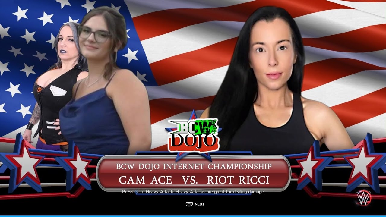 [BCW Dojo (Ep.23) Pre-Show Match 3] Cam Ace vs Riot Ricci {BCW Internet ...