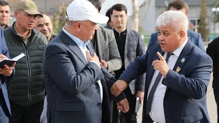 Тошкент вилояти Бустонлик тумани "Чинор" Махалласи 90 ёшли нуроний хожи отахон вилоят хокимидан норо