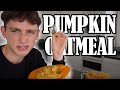 a day of eating but it's all pumpkin