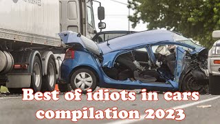 Best Of Idiots In Cars Compilation 2023 #viralvideo