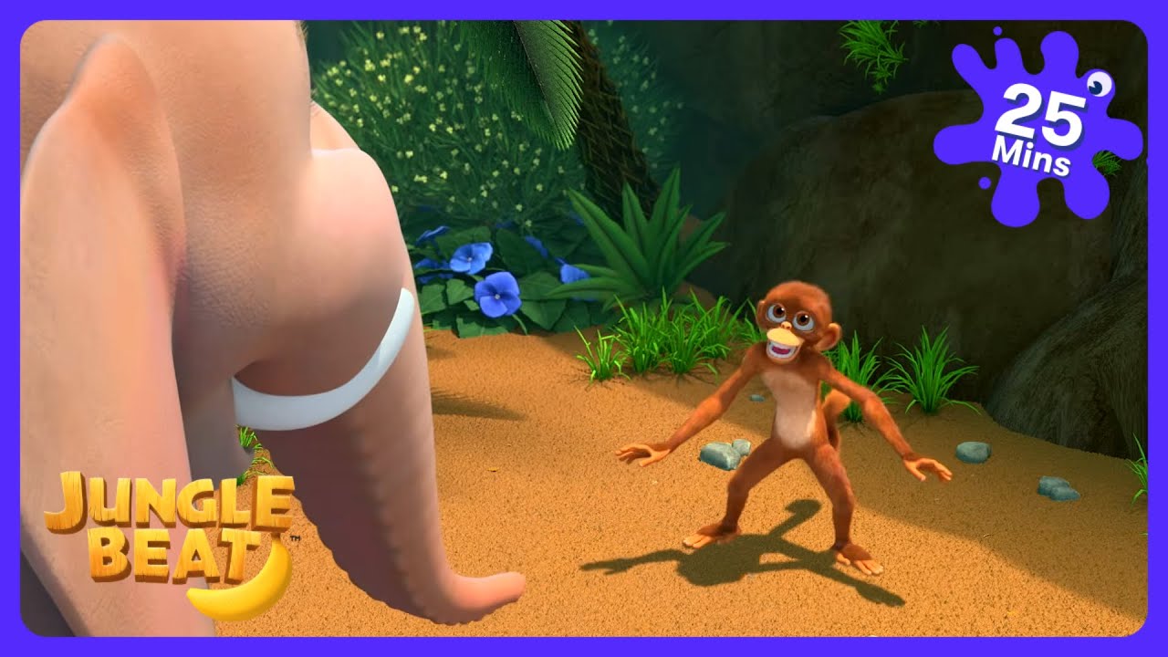 Jungle Beat - Rasen-Chaos! Munki & Trunk | Kinderfilme | WildBrain Zirkus