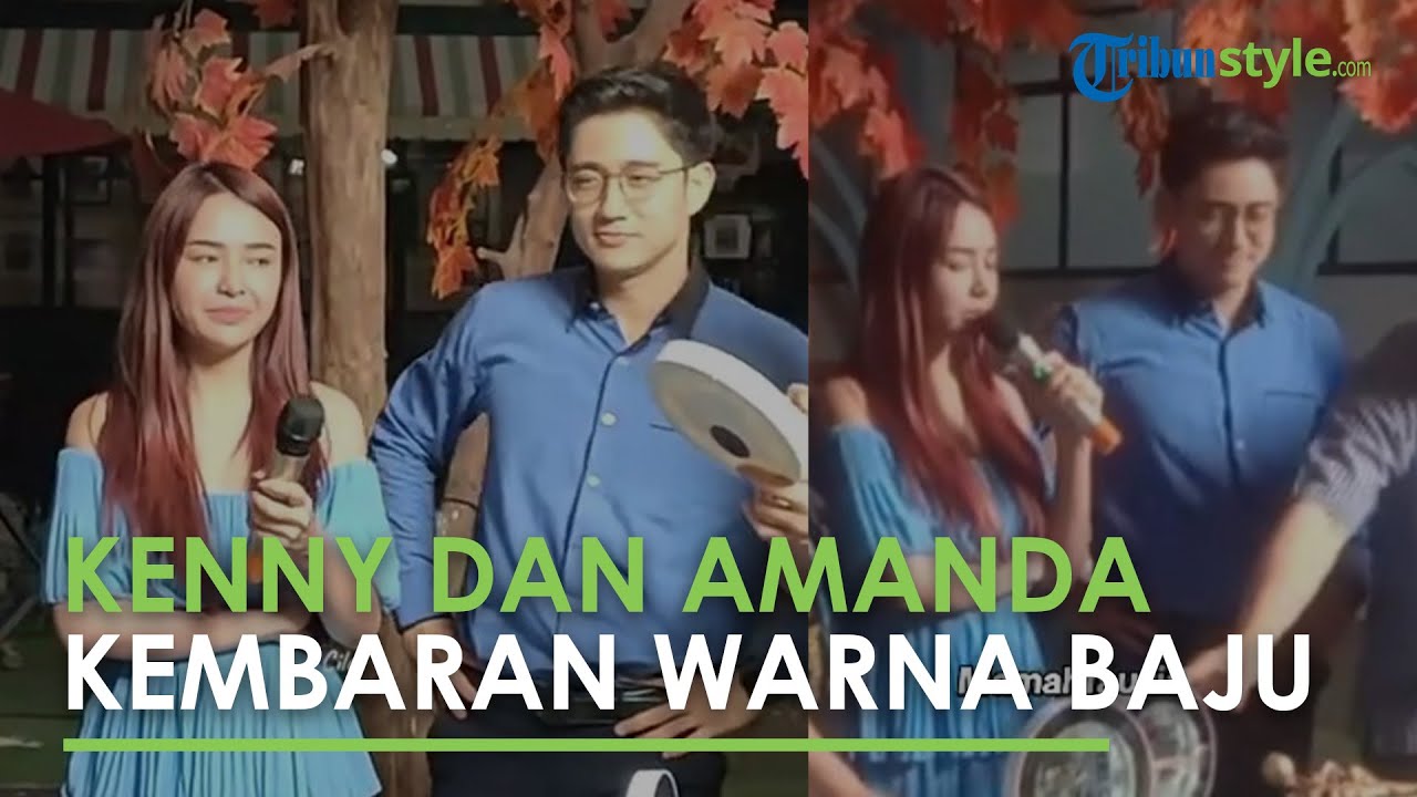 Kekompakan Kenny Austin dan Amanda Manopo saat Syukuran 200 Episode Cinta Yasmin, Kembaran Baju
