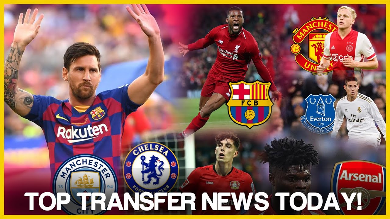 TOP 5 FOOTBALL TRANSFER NEWS TODAY - YouTube