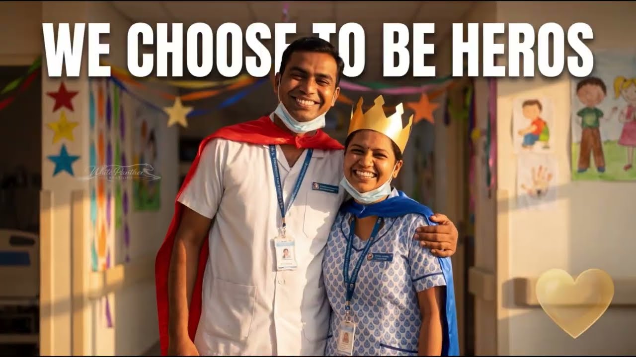 We Choose To Be Heroes, AI video by White Panther Creations