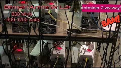 How I Am Making Over $4000 per Month Mining with Antminer L3+ | Big Giveaway Z9! Bitcoin Ethereum