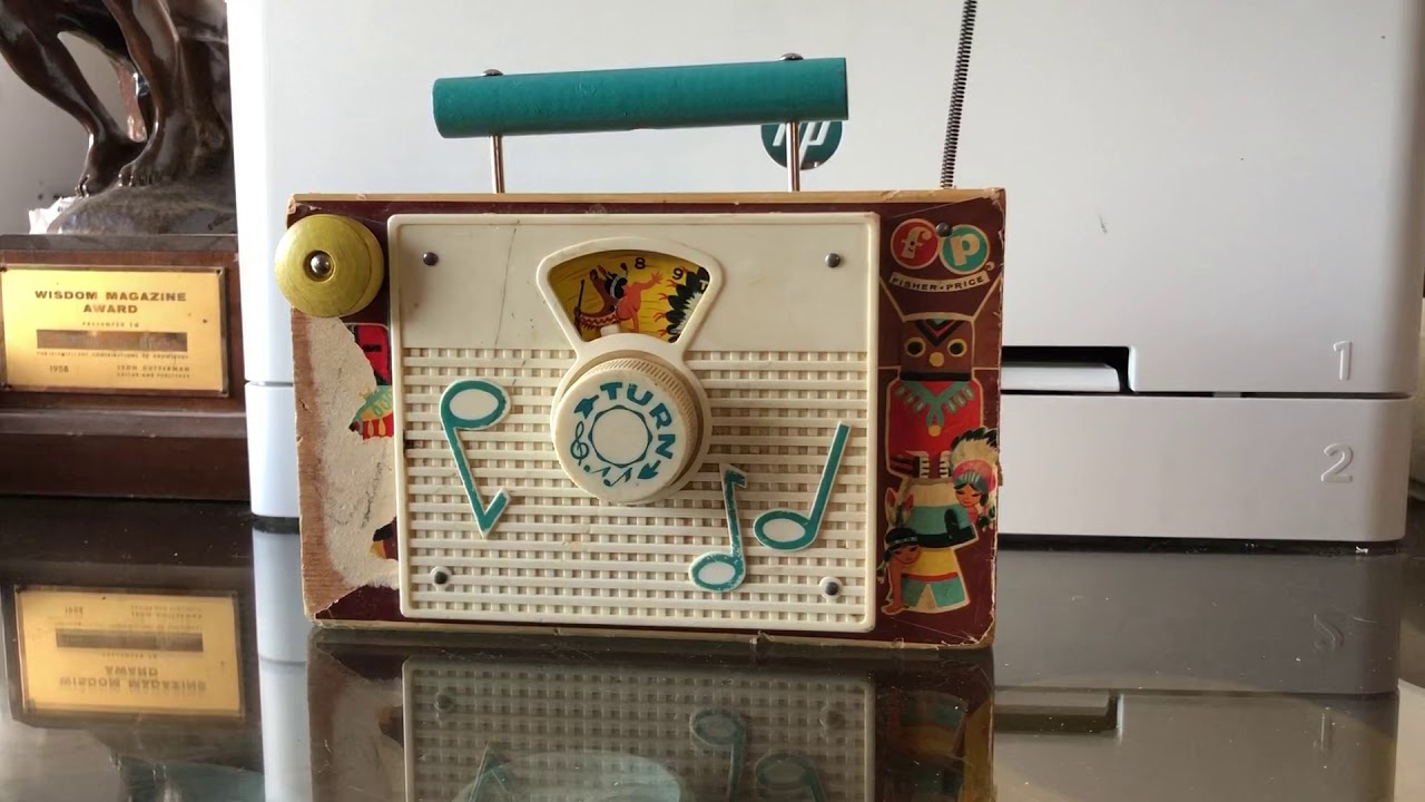Fisher Price toy radio