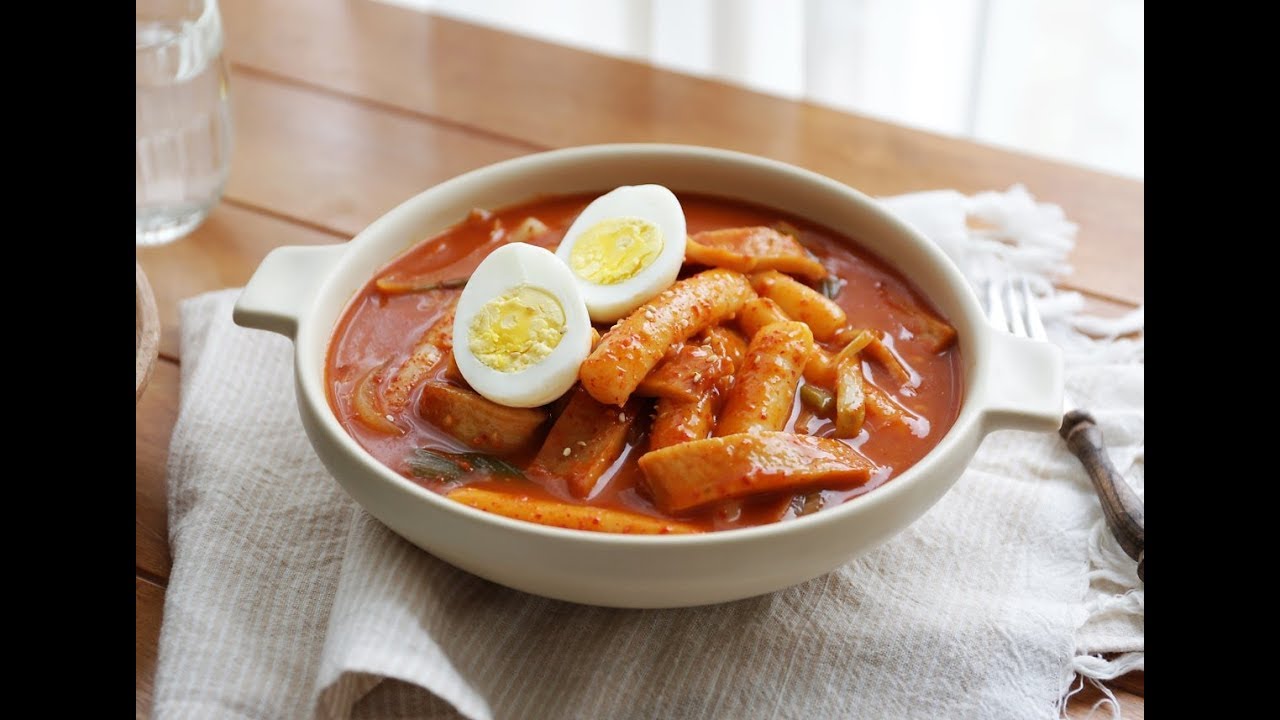 국물떡볶이(SOUP TTEOKBOKKI)_혼술혼밥도맛있게 by.Handycook YouTube