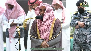تلاوة فضيلة الشيخ أ.د.⁧عبدالله الجهني صلاة الفجر 15 ذو الحجة 1444هـ.
