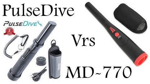 Pinpointer Battle Part 3 - PulseDive Vrs MD 770 - Nokta - PulseDive - Cheap Pinpointers - Review