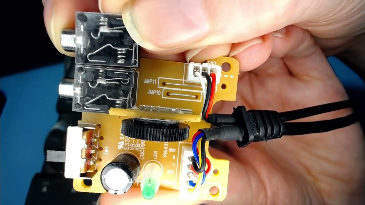 Logitech Z213 speaker system rerepair YouTube