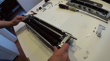 FUSER UNIT Ricoh Aficio MPC4502 MPC5502 VIDEO SERVICE TUTORIAL