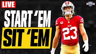 CMC Back Injury?! Answering Your Last Minute Week 15 Start Sit Questions!