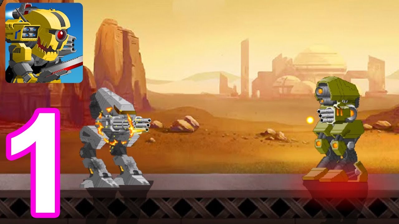Super Mechs - Gameplay Walkthrough Part 1 (iOS, Android)