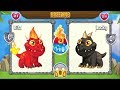 NEW BREEDING: Flaming Rock Dragon & Hedgehog Dragon | DRAGON CITY 😍