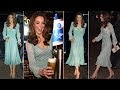 Kate Middleton Stunning in £1,590 Missoni Metallic-Knit Wrap Dress for Party at Northern Ireland