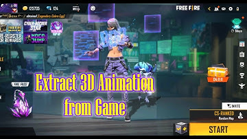 How to extract 3D animation from  game | AssetStudioGUI