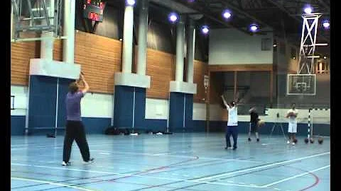 Guinness World Record - Farthest backwards basketball shot