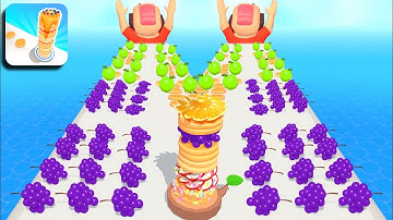 PANCAKE RUN 🥞💕: All Levels Gameplay Walkthrough Android, iOS New UPDATE