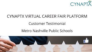 Cynaptx Virtual Career Fair Platform Customer Testimonial - Metro Nashville Public Schools