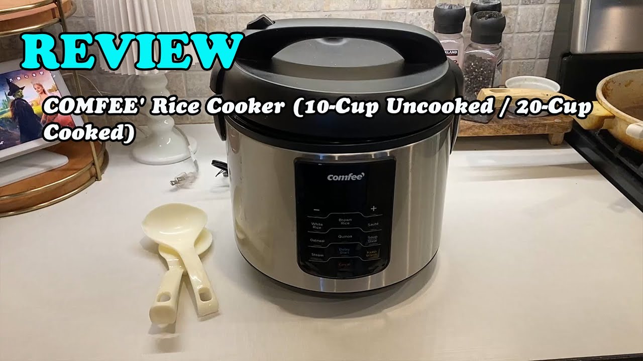 COMFEE' Rice Cooker (10-Cup Uncooked / 20-Cup Cooked) Review – Is It ...