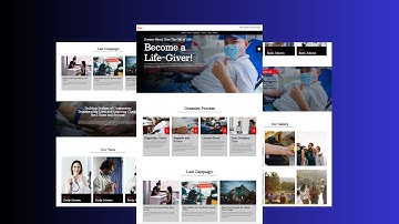 Unleashing Hope: Crafting a Comprehensive Blood Donation Website Using HTML and CSS