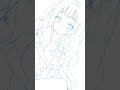 ꒰ঌイラストメイキング໒꒱弍歌ちゃん #shorts #short