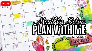 Bullet Journal Style Monthly Setup - Throwback Thursday Plan With Me