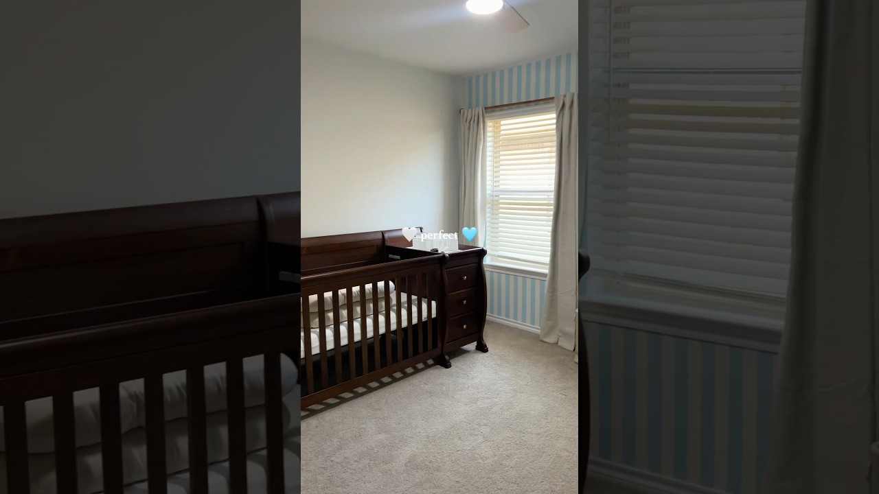 nursery organization & nursery decorating 🧸 Baby boy nursery, crib set up, changing table set up