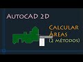 AutoCAD 2D - calcular Areas (2 formas!)