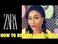 HOW TO RETURN YOUR ORDER BACK TO ZARA 🛍🛍