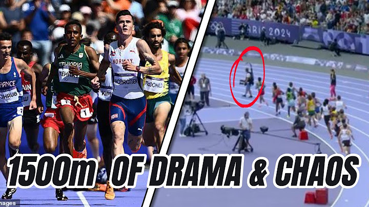 Jakob Ingebrigtsen Wins 5000m, Cameraman Interferes & George Mills of GB Fumes