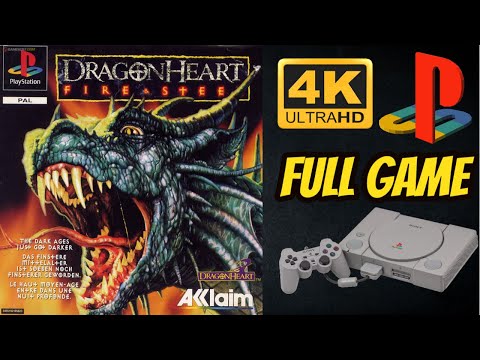 DragonHeart: Fire u0026 Steel | PS1 | 4K60ᶠᵖˢ UHD? | Longplay Walkthrough Playthrough Full Movie Game