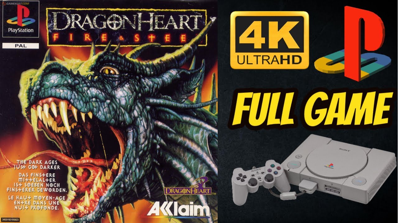 DragonHeart: Fire & Steel (PS) prova que dragões não salvam um jogo -  PlayStation Blast