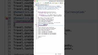 Use code completion to insert signature of CDS view, Annotations, SQL functions